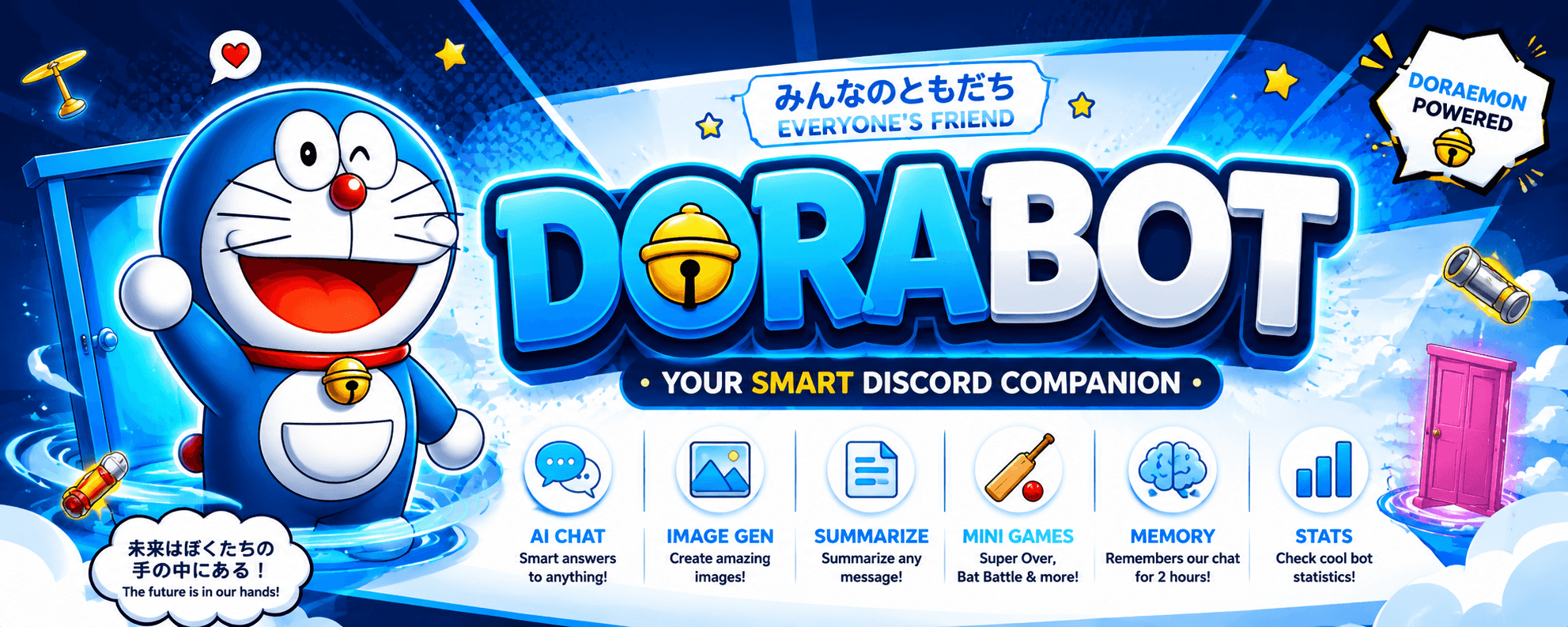 Dora Bot banner