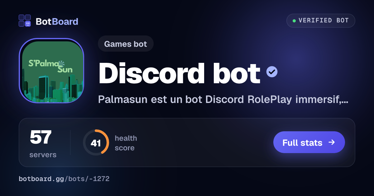 Share card for 𝑆'𝑃𝑎𝑙𝑚𝑎☼𝑆𝑢𝑛❧