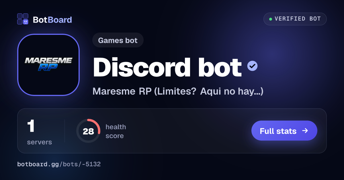 Share card for ᴍᴀʀᴇꜱᴍᴇ ʀᴘ®