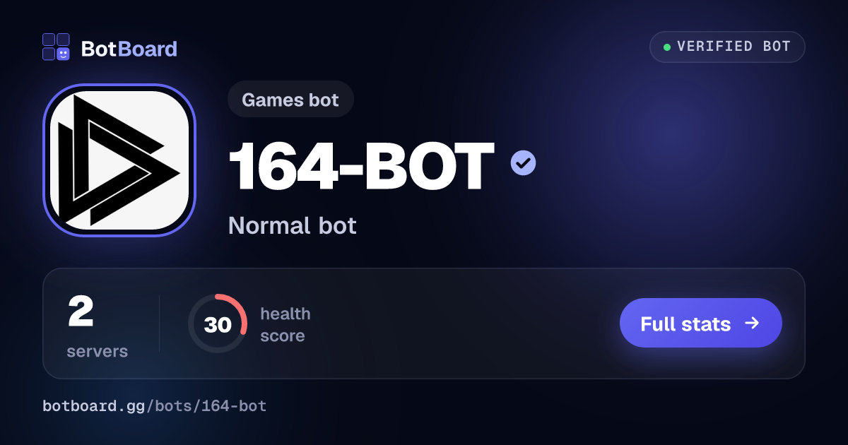 Share card for 164-BOT