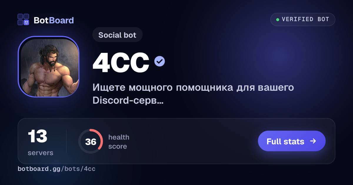 Share card for 4CC