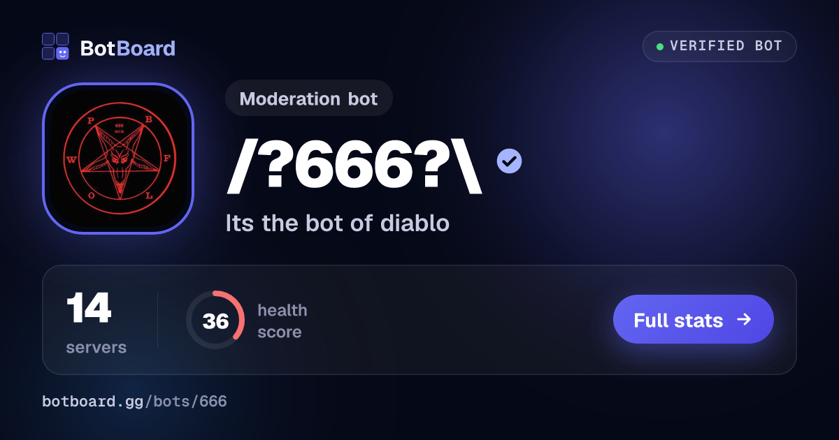 Share card for /?666?\