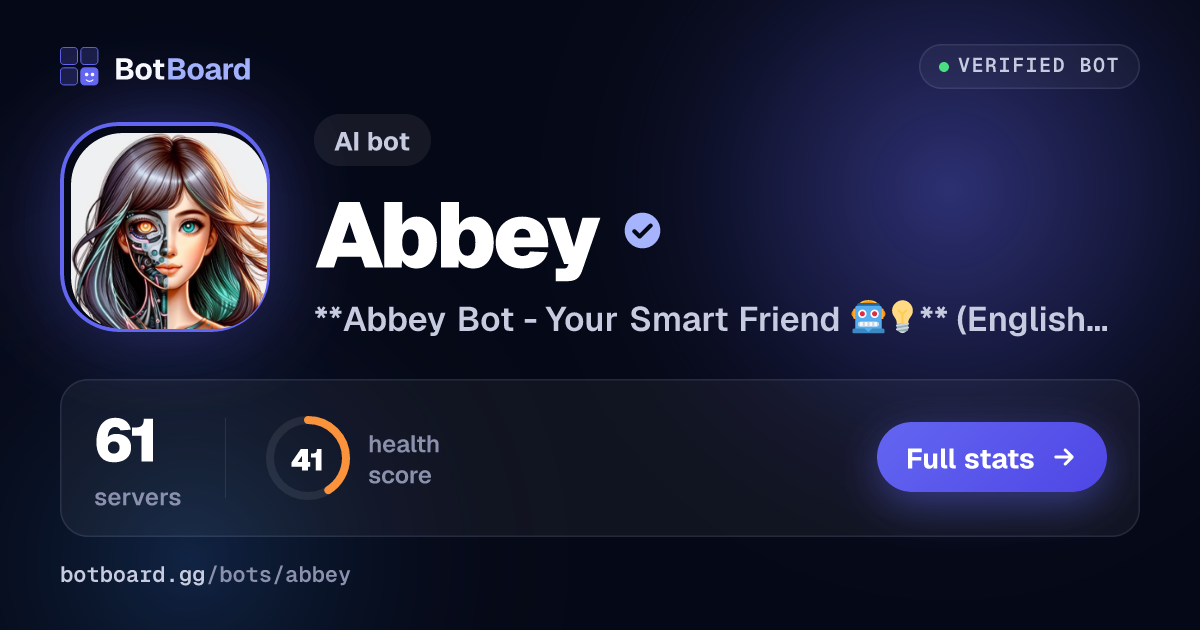 Share card for Abbey