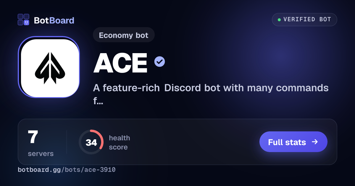 Share card for ACE