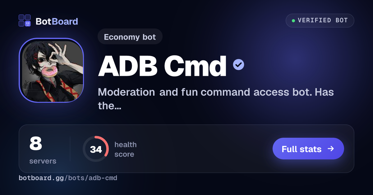 Share card for ADB Cmd