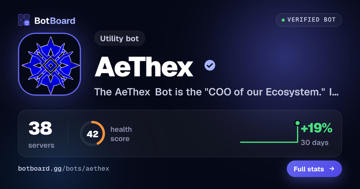 Share card for AeThex