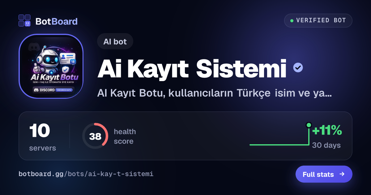 Share card for Ai Kayıt Sistemi