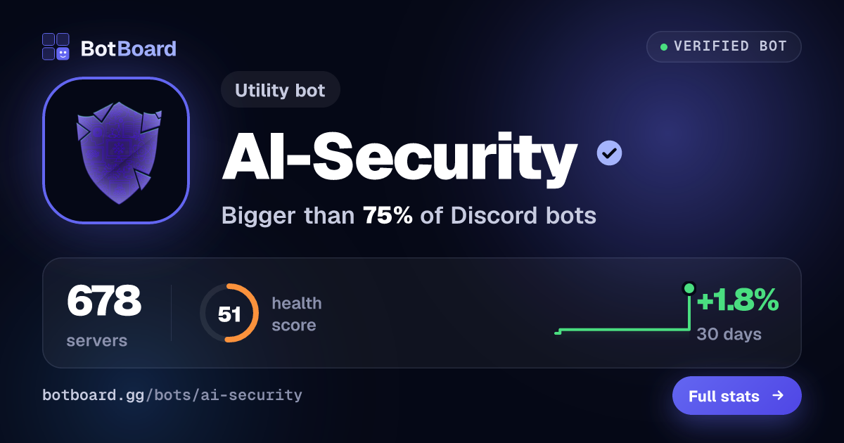 Share card for AI-Security