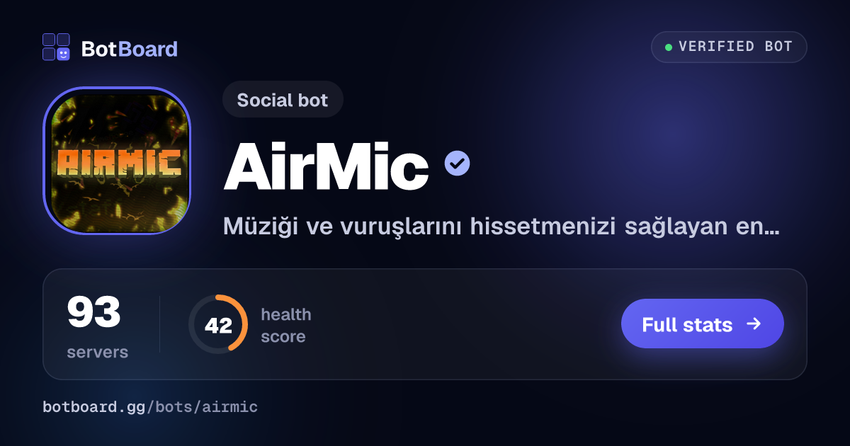 Share card for AirMic
