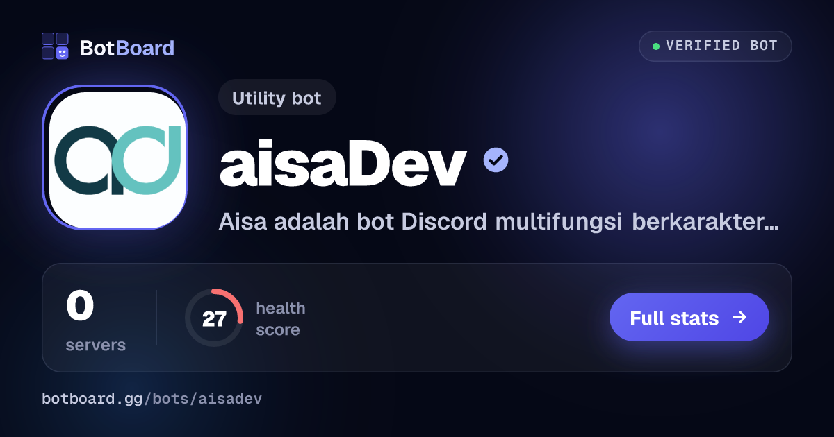 Share card for aisaDev