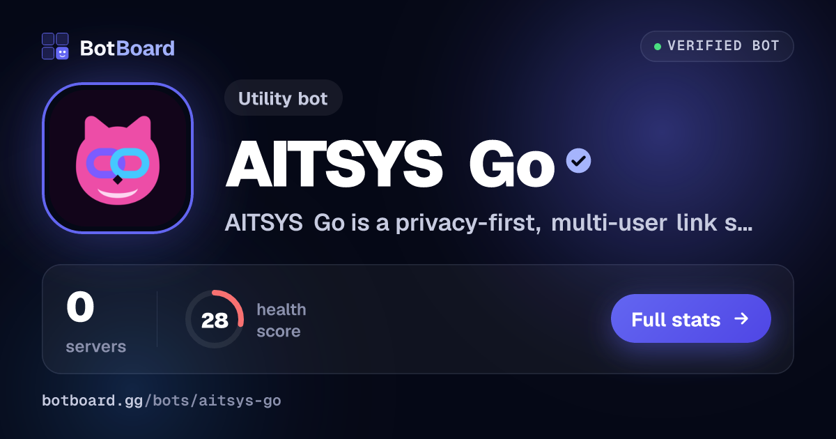 Share card for AITSYS Go