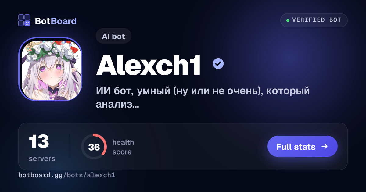 Share card for Alexch1