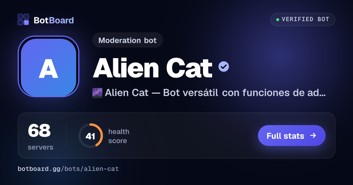Share card for Alien Cat