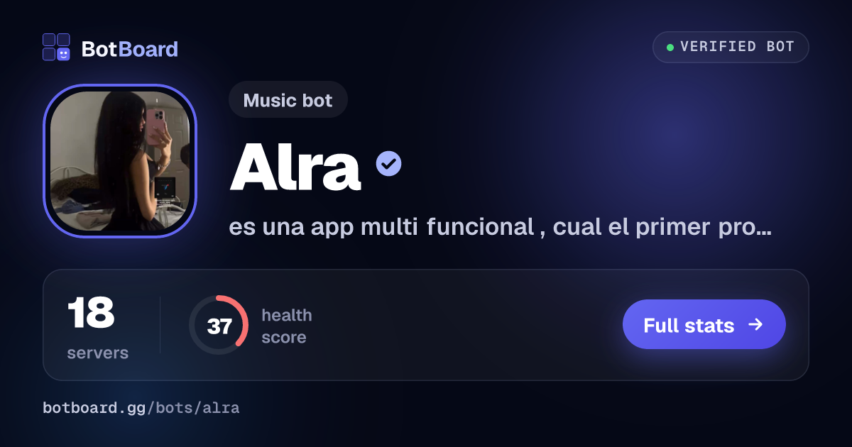 Share card for Alra