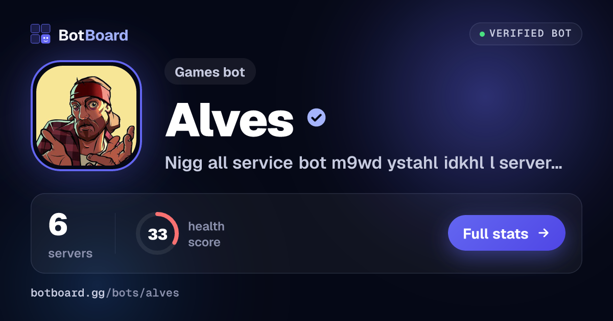 Share card for Alves あ