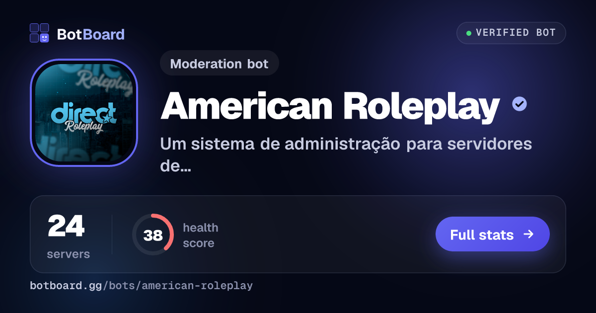 Share card for American Roleplay