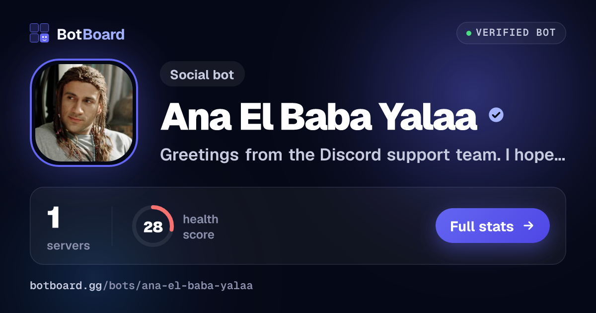 Share card for !       ANA_EL_BABA_YALAA_𝓞𝓢𝓐𝓜𝓐