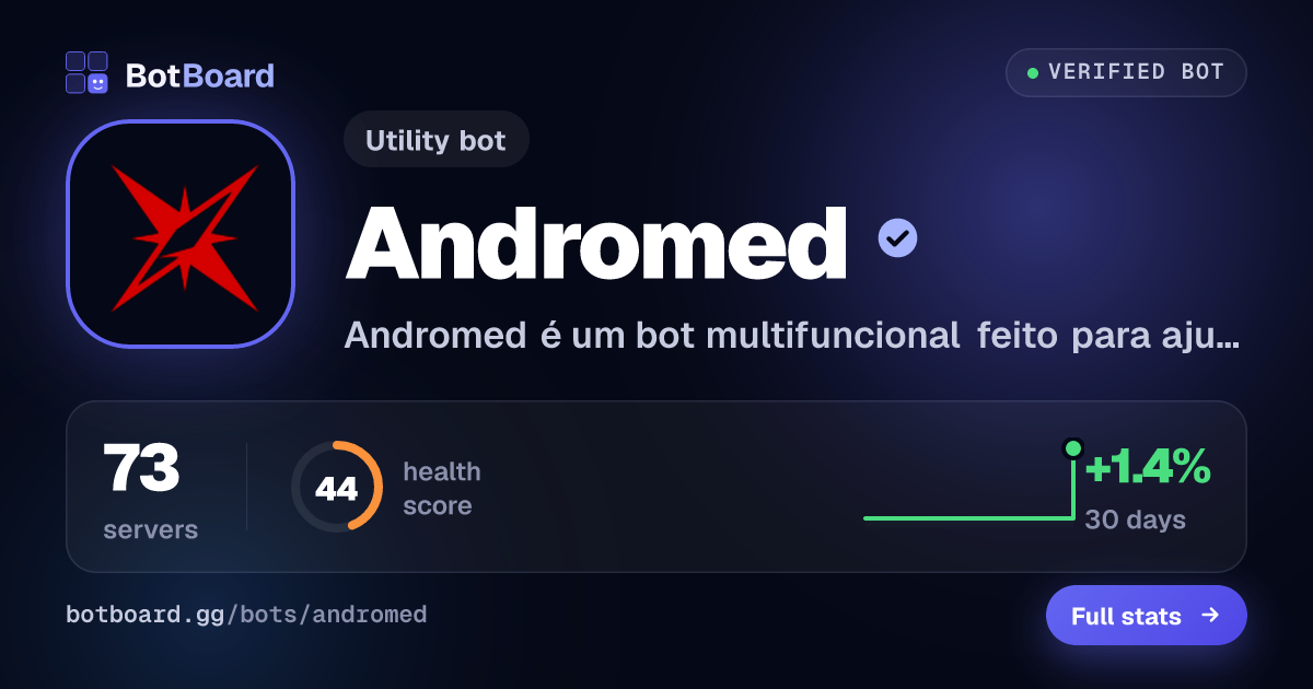 Share card for Andromed