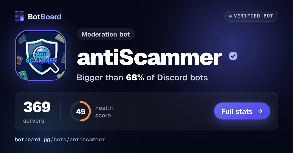 Share card for antiScammer