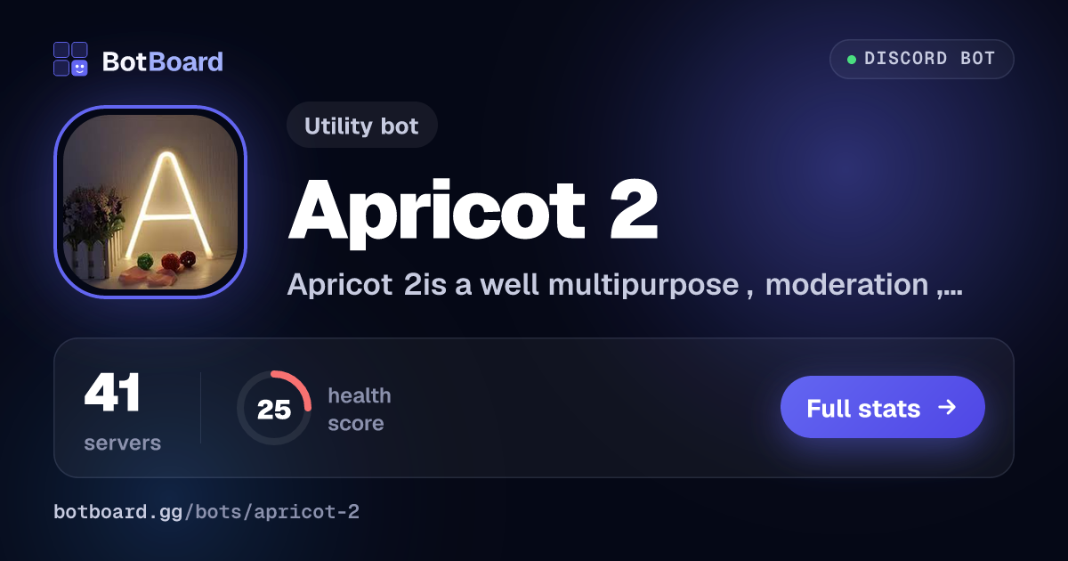 Share card for Apricot 2