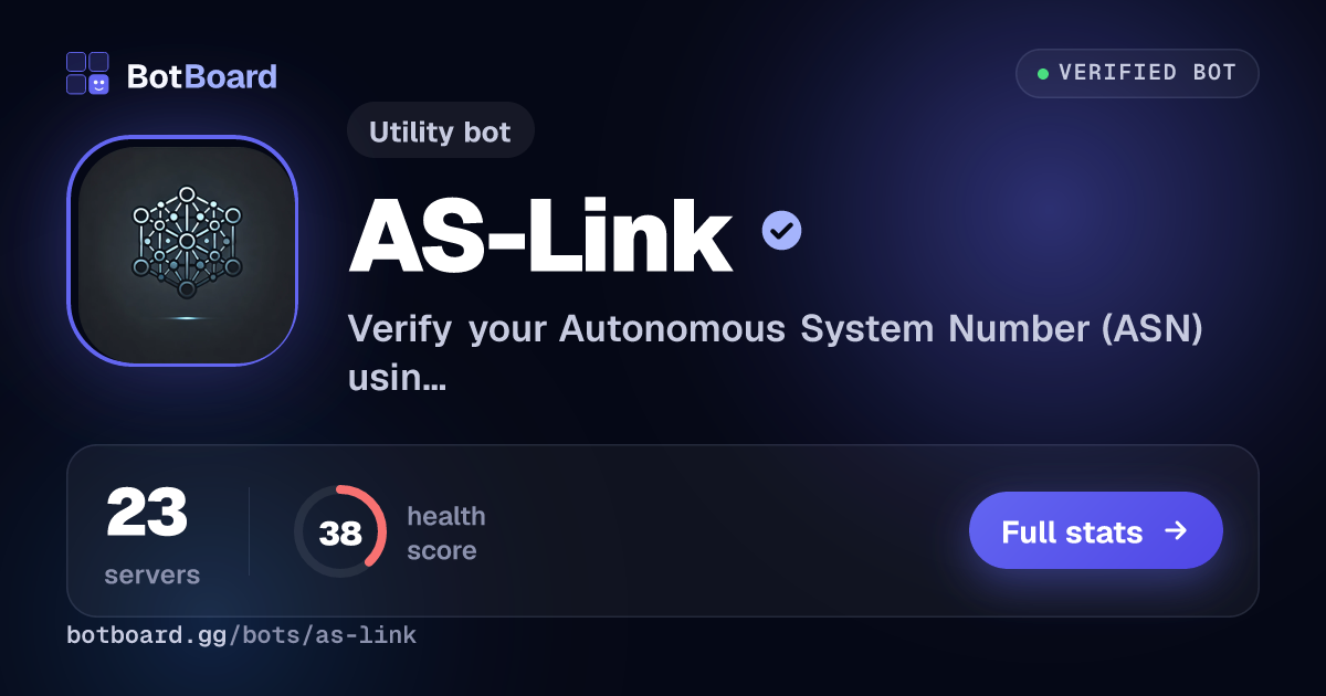 Share card for AS-Link