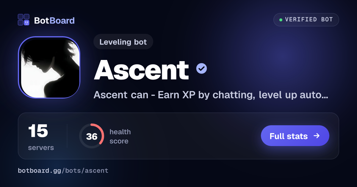 Share card for Ascent