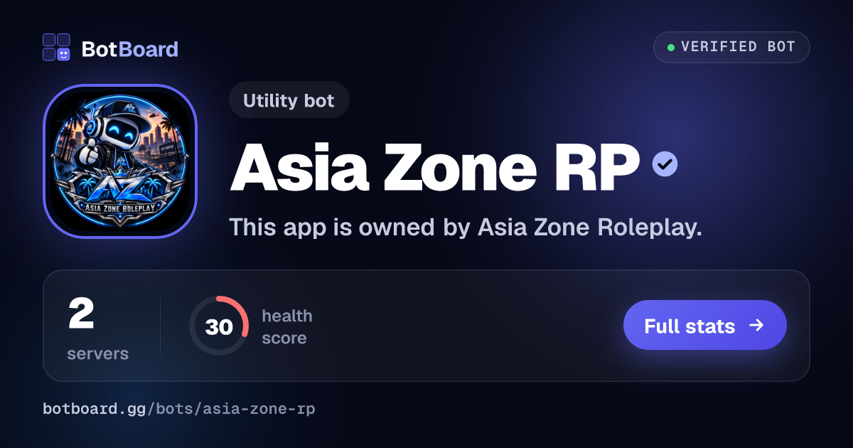 Share card for Asia Zone RP