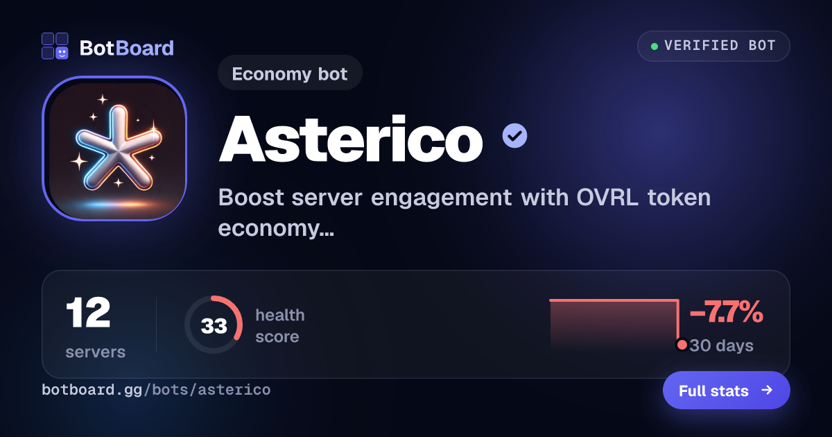 Share card for Asterico