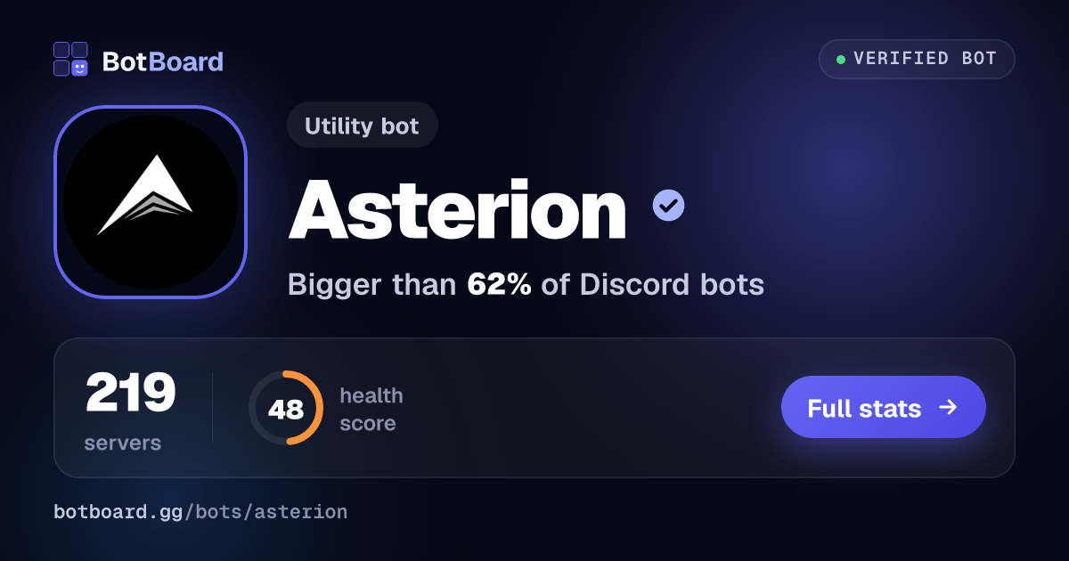 Share card for Asterion