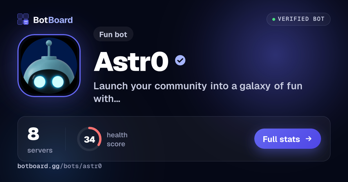 Share card for Astr0