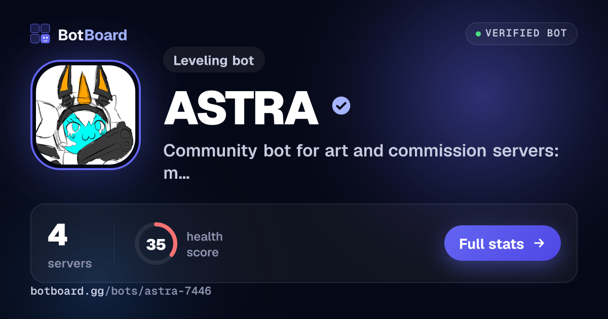 Share card for ASTRA