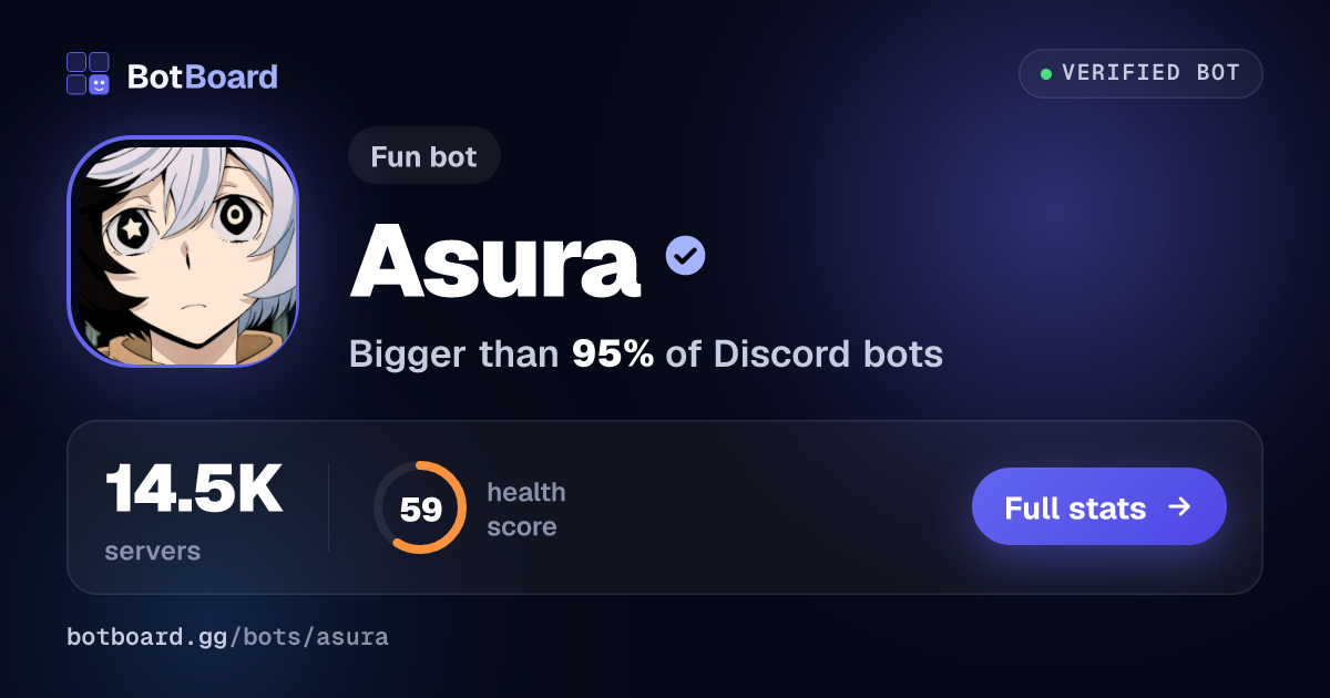 Share card for Asura
