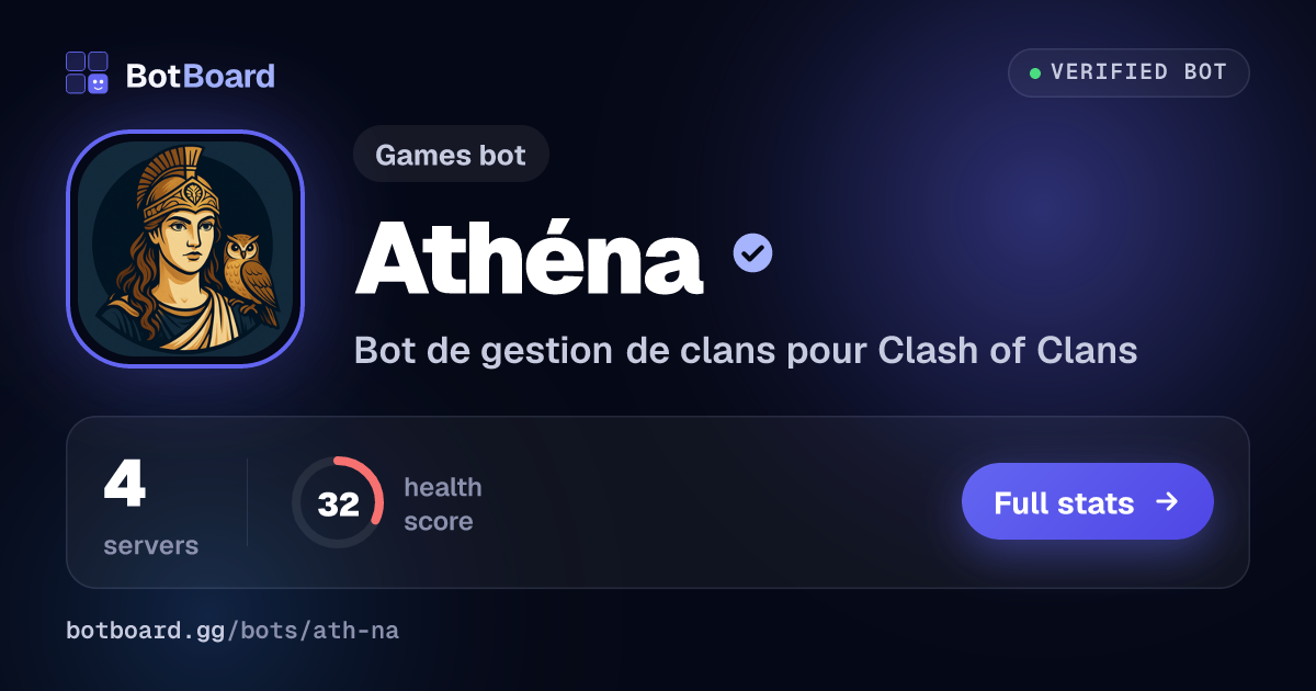 Share card for Athéna