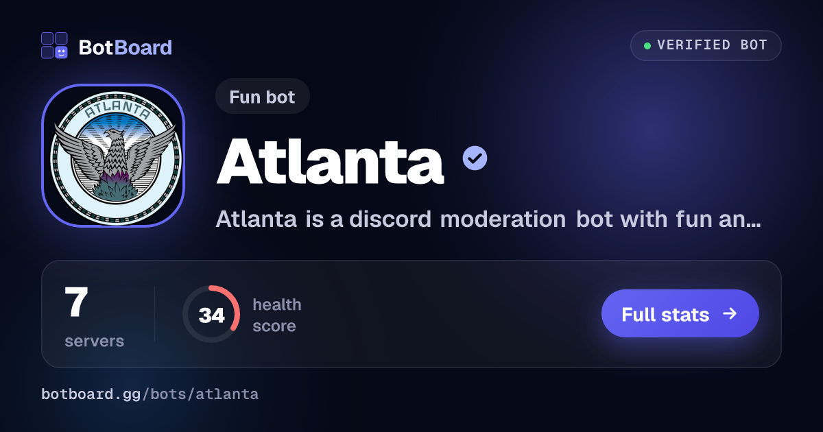 Share card for Atlanta