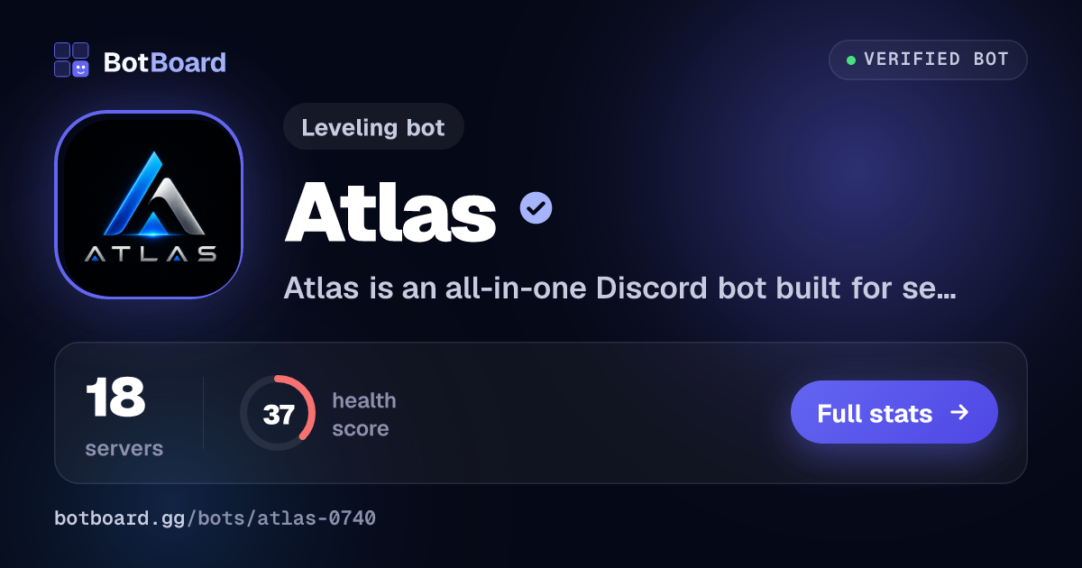 Share card for Atlas