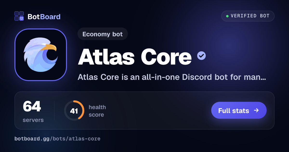 Share card for Atlas Core