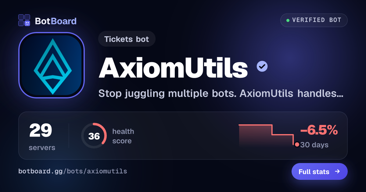 Share card for AxiomUtils
