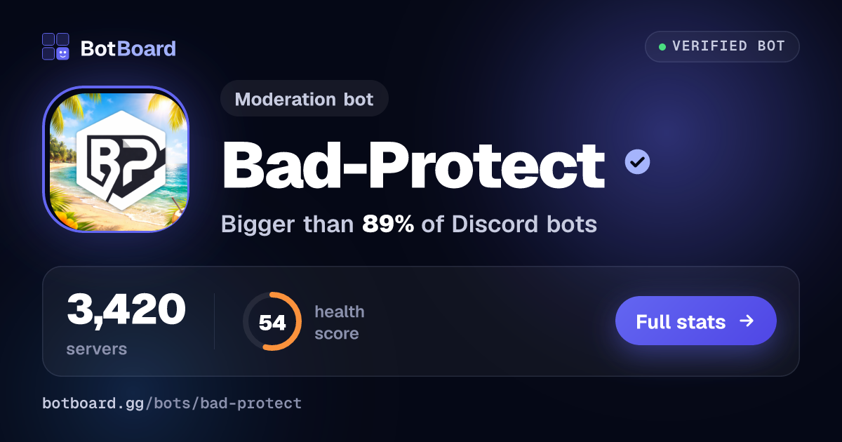 Share card for Bad-Protect