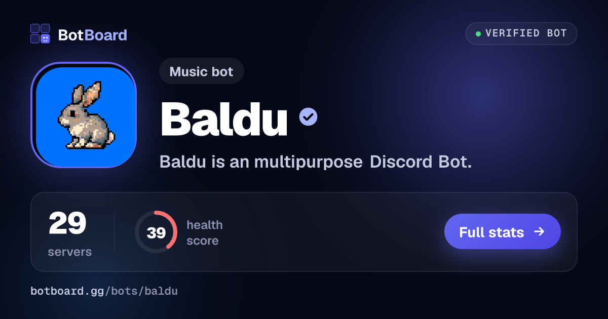 Share card for Baldu