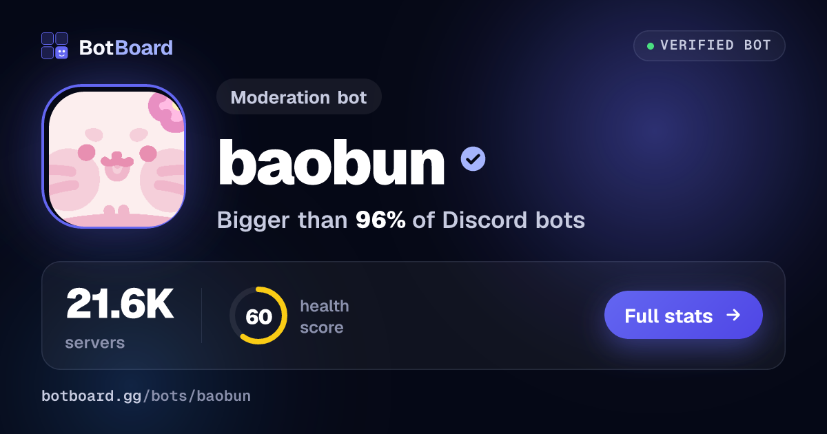 Share card for baobun