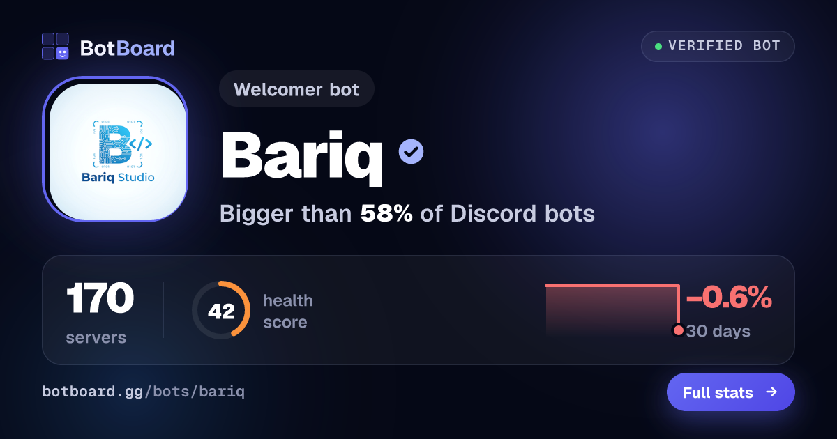 Share card for Bariq