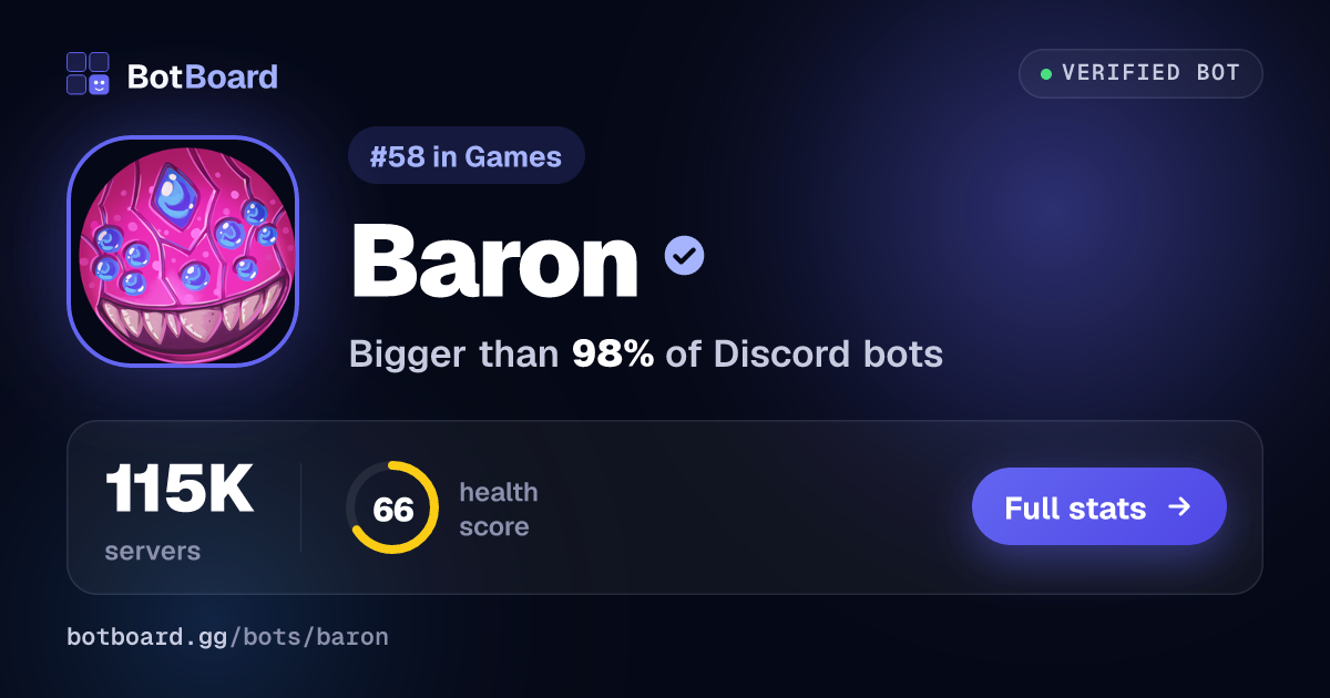 Share card for Baron