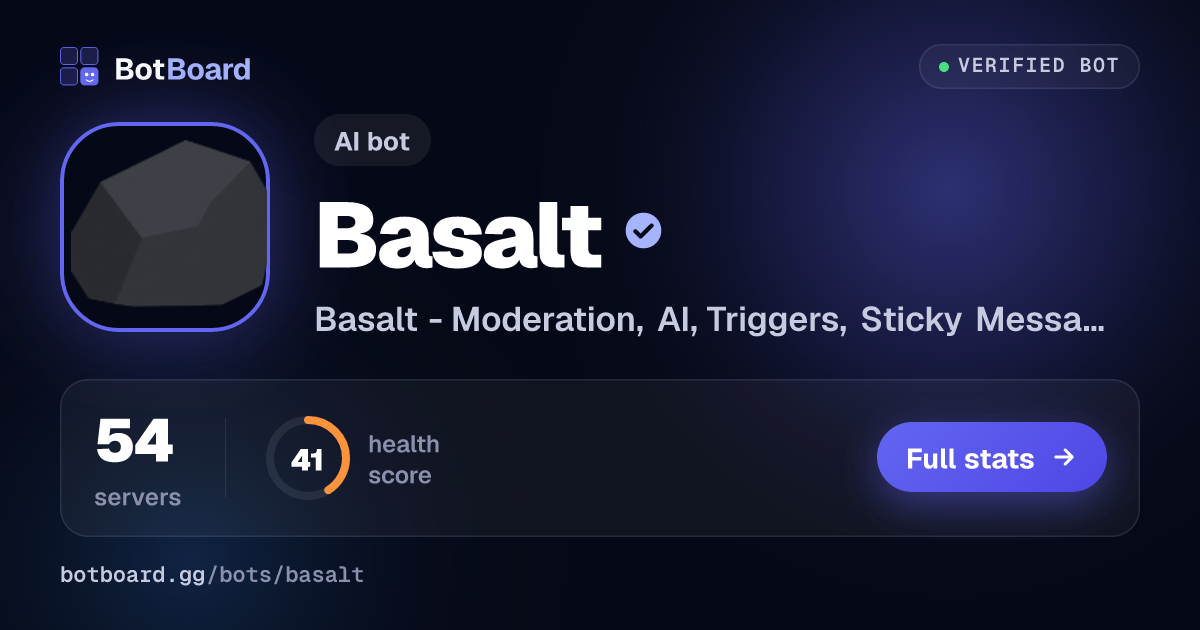 Share card for Basalt