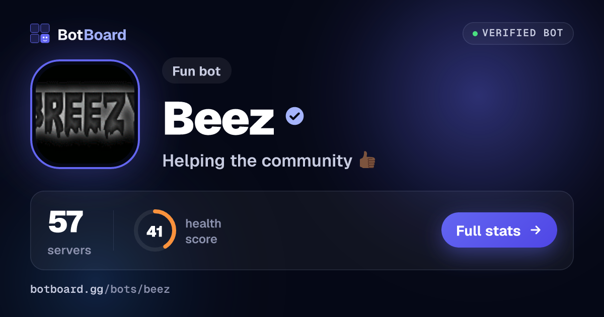 Share card for Beez