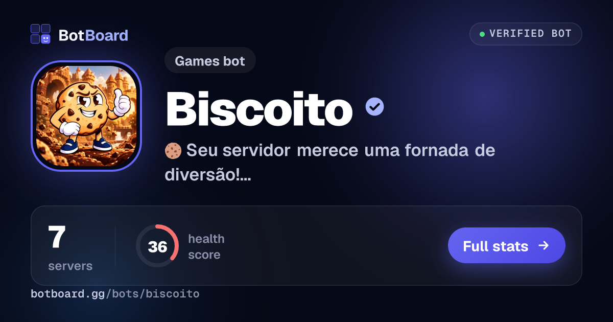 Share card for Biscoito