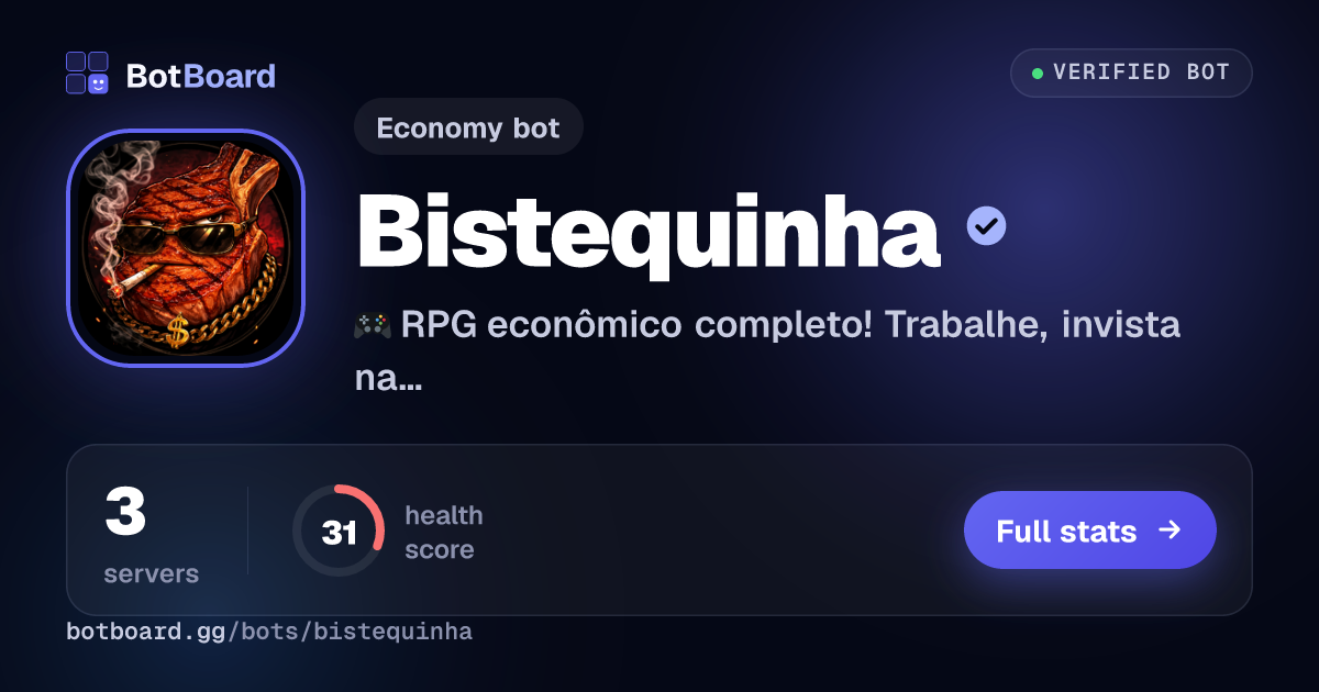 Share card for Bistequinha