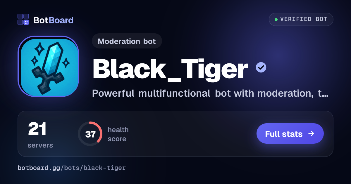 Share card for Black_Tiger