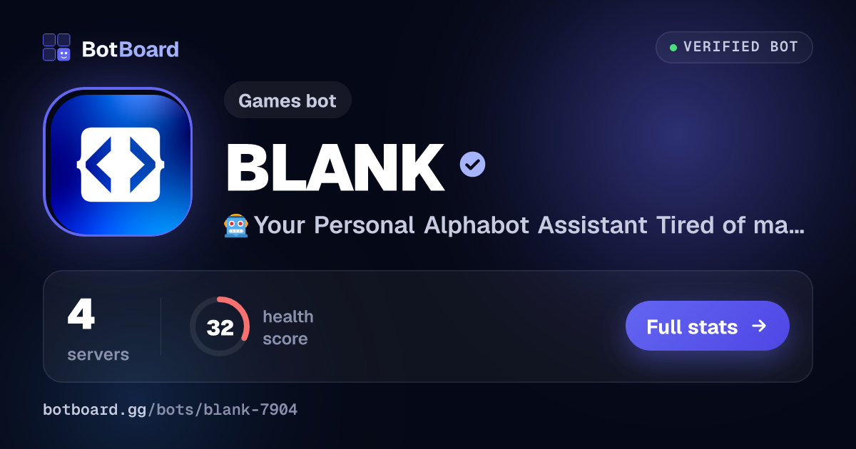 Share card for BLANK