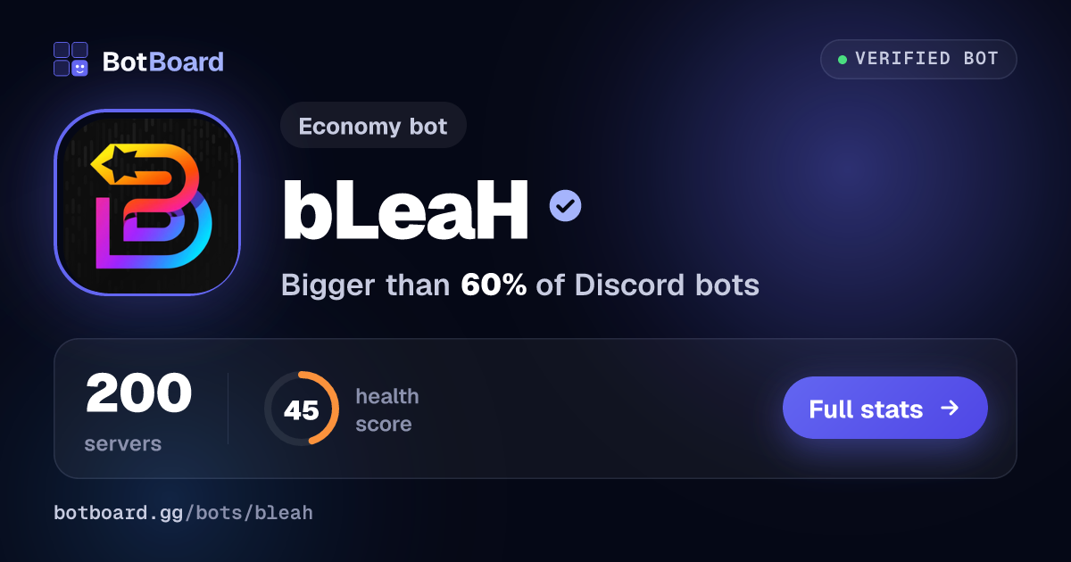 Share card for bLeaH