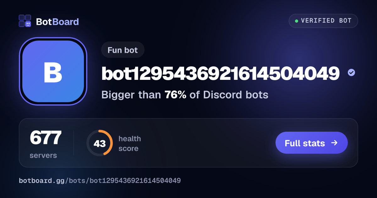 Share card for bot1295436921614504049
